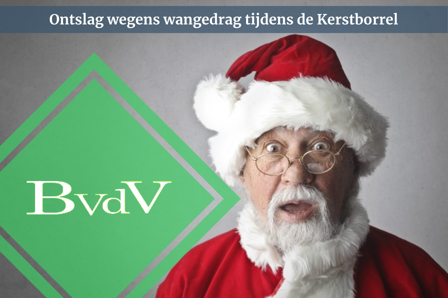 Ontslag wegens wangedrag tijdens de Kerstborrel Ontslag-wangedrag-kerstborrel